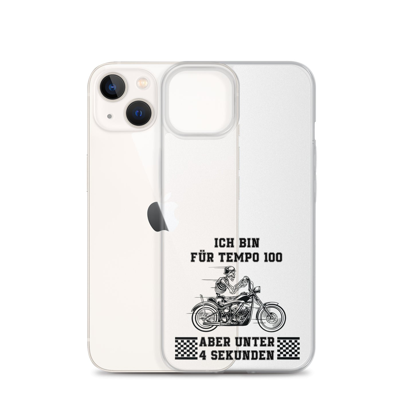 Für Tempo 100 - iPhone-Hülle