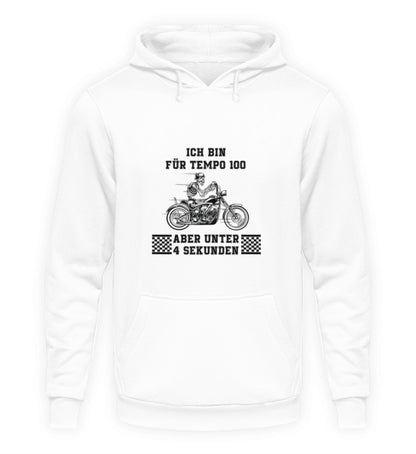 Für Tempo 100  - Unisex Kapuzenpullover Hoodie